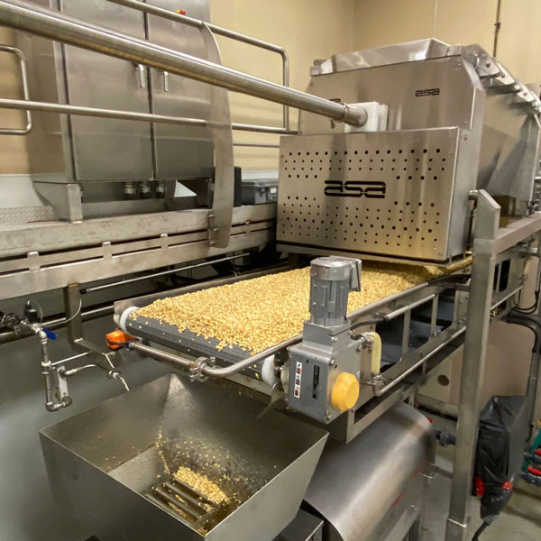 ASA Food Equipment - food processing equipment manufacturer - Corn Cooking