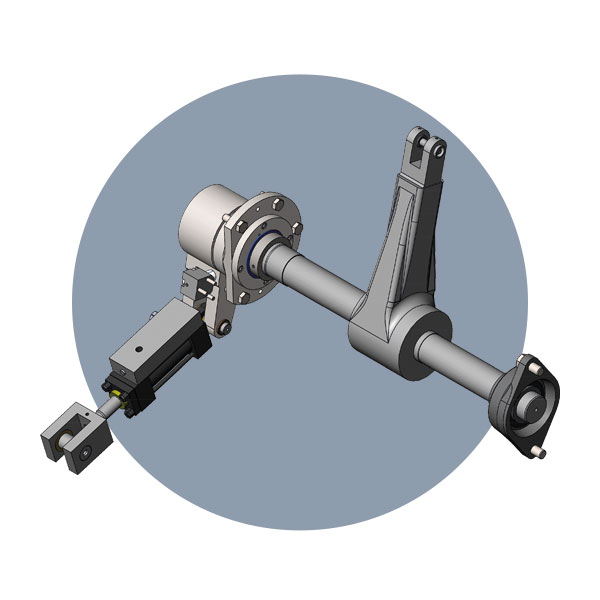 Rounder Divider Parts - Ram Drive Assembly