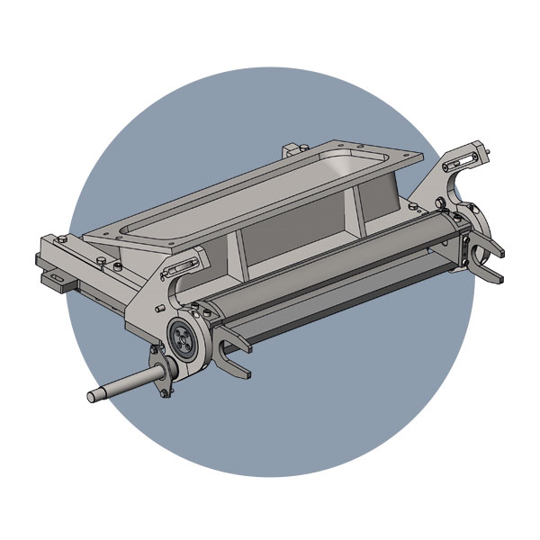 Rounder Divider Parts - Top Box Assembly
